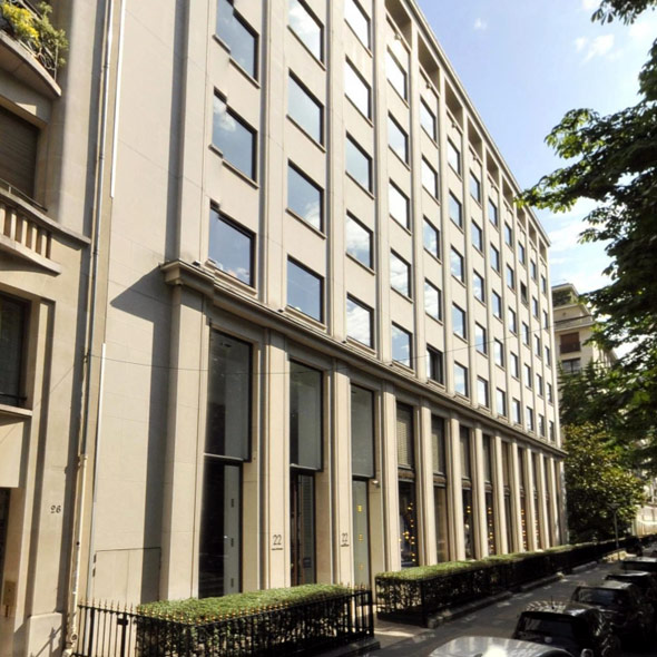 Façade siège LVMH